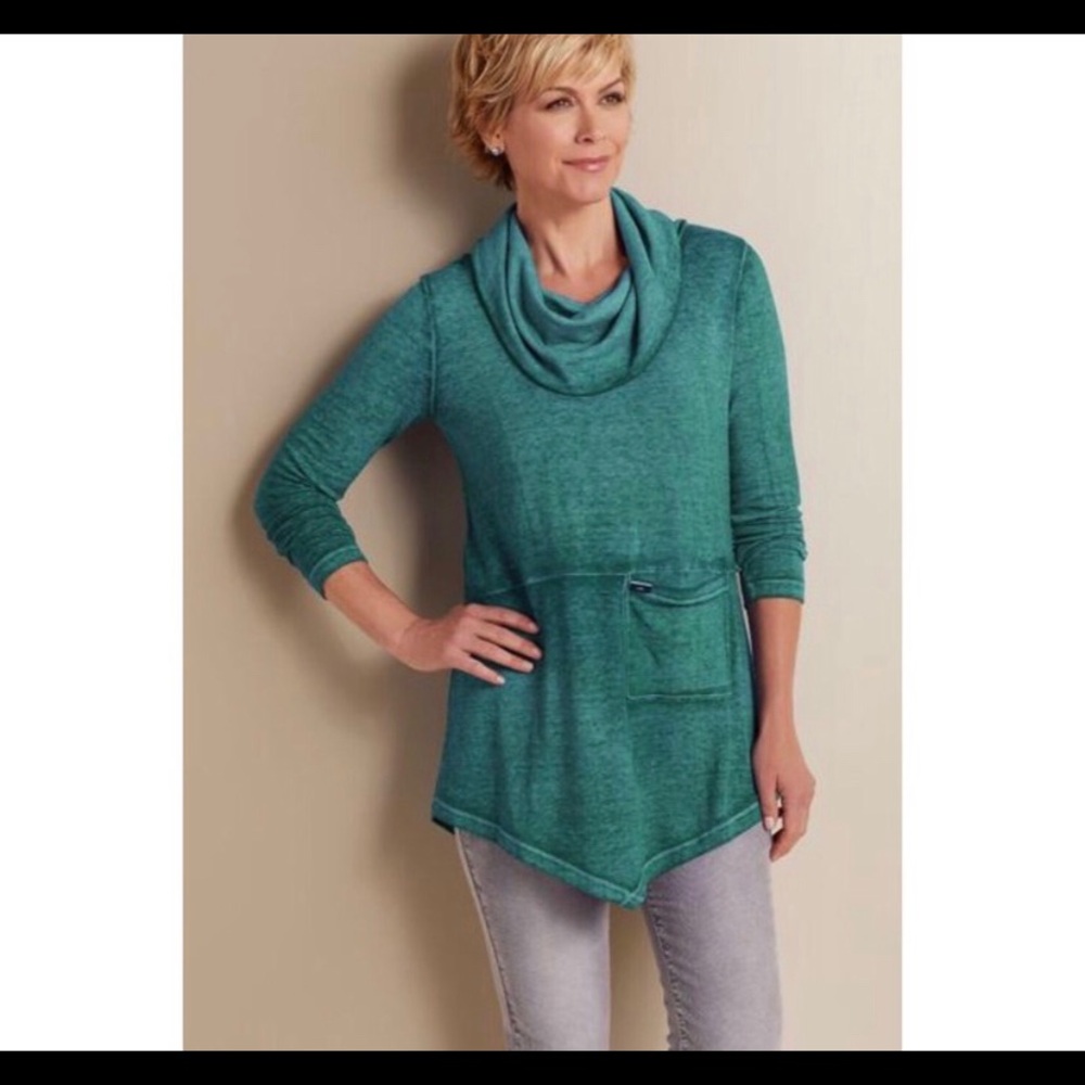 Soft Surroundings Evening Stroll Pullover